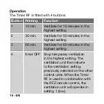 Preview for 16 page of Zehnder Rittling Timer RF Manual