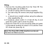 Preview for 20 page of Zehnder Rittling Timer RF Manual