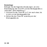 Preview for 36 page of Zehnder Rittling Timer RF Manual