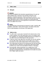 Preview for 3 page of Zehntner ZHS 2090 Instruction Manual