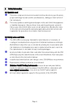 Preview for 6 page of Zehntner ZSH 2290 Instruction Manual
