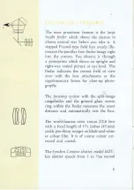 Предварительный просмотр 6 страницы ZEISS IKON CONTAFLEX I Instructions For Use Manual