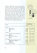 Предварительный просмотр 25 страницы ZEISS IKON CONTAFLEX I Instructions For Use Manual