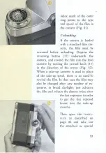 Предварительный просмотр 32 страницы ZEISS IKON CONTAFLEX I Instructions For Use Manual