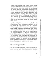 Preview for 9 page of ZEISS IKON CONTAFLEX III Instruction Book