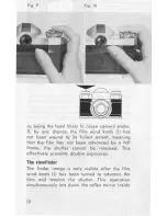 Preview for 18 page of ZEISS IKON CONTAFLEX III Instruction Book