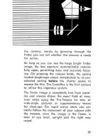 Preview for 19 page of ZEISS IKON CONTAFLEX III Instruction Book