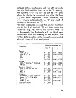 Preview for 23 page of ZEISS IKON CONTAFLEX III Instruction Book