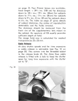 Preview for 37 page of ZEISS IKON CONTAFLEX III Instruction Book