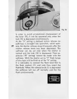 Предварительный просмотр 27 страницы ZEISS IKON Contaflex Super Instruction Book