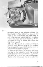 Preview for 7 page of ZEISS IKON CONTRAFLEX BETA Instruction Book