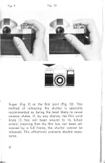 Preview for 20 page of ZEISS IKON CONTRAFLEX BETA Instruction Book