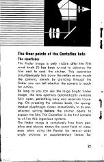 Preview for 21 page of ZEISS IKON CONTRAFLEX BETA Instruction Book