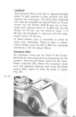 Preview for 39 page of ZEISS IKON CONTRAFLEX BETA Instruction Book