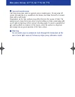 Предварительный просмотр 10 страницы Zeiss 10x56-FL Instructions For Use Manual