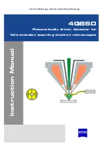 Предварительный просмотр 1 страницы Zeiss 4QBSD Instruction Manual
