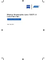 Preview for 1 page of Zeiss Arri 135/T1.9 User Manual