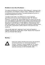 Предварительный просмотр 4 страницы Zeiss Axiocam 105 color Installation & Reference Manual