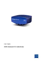 Предварительный просмотр 1 страницы Zeiss Axiocam 512 color User Manual