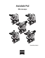 Zeiss Axiolab Pol Operating Manual preview