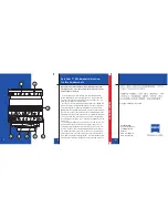 Предварительный просмотр 2 страницы Zeiss Biogon T* 2.0 / 35 ZM Instruction Manual