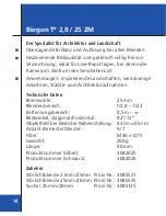 Предварительный просмотр 12 страницы Zeiss Biogon T* 2.0 / 35 ZM Instruction Manual