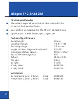 Preview for 29 page of Zeiss Biogon T* 2.0 / 35 ZM Instruction Manual