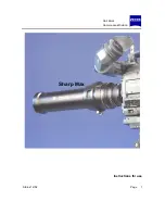 Предварительный просмотр 1 страницы Zeiss Camera Lens Instructions For Use Manual