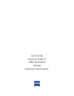 Preview for 22 page of Zeiss Cinemizer Quick Manual