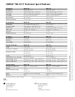 Предварительный просмотр 2 страницы Zeiss CIRRUS HD-OCT 500 Technical Specifications