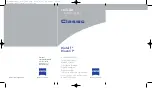 Zeiss Classic Diatal T 52 13 40 Instructions For Use Manual preview