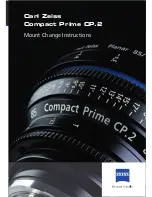 Preview for 1 page of Zeiss Compact Prime CP.2 Change Instructions