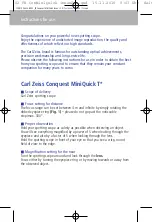 Preview for 8 page of Zeiss Conquest 10x25 T* Compact Instructions For Use Manual