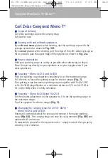 Preview for 9 page of Zeiss Conquest MiniQuick T Series Instructions For Use Manual