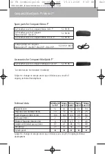 Preview for 11 page of Zeiss Conquest MiniQuick T Series Instructions For Use Manual