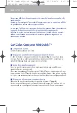 Preview for 12 page of Zeiss Conquest MiniQuick T Series Instructions For Use Manual