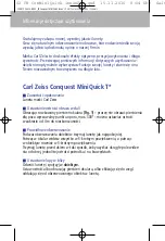 Preview for 28 page of Zeiss Conquest MiniQuick T Series Instructions For Use Manual