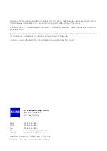 Preview for 2 page of Zeiss Corona process User Manual