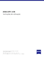 Preview for 121 page of Zeiss DTI 3/35 Instructions For Use Manual