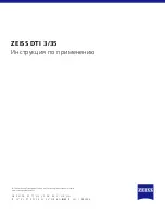 Preview for 177 page of Zeiss DTI 3/35 Instructions For Use Manual