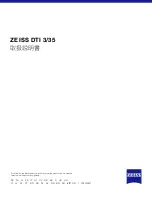 Preview for 185 page of Zeiss DTI 3/35 Instructions For Use Manual