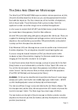 Предварительный просмотр 4 страницы Zeiss ELYRA Abridged Instructions