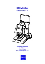 Zeiss IOLMaster User Manual preview