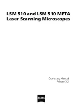 Preview for 1 page of Zeiss LSM 510 META Operating Manual
