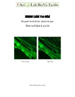 Предварительный просмотр 1 страницы Zeiss LSM 710 SIM Manual/Quick Manual