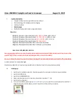 Предварительный просмотр 2 страницы Zeiss LSM800-2 Quick Start Manual