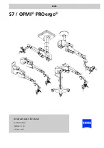 Zeiss OPMI PROergo S7 Instructions For Use Manual preview