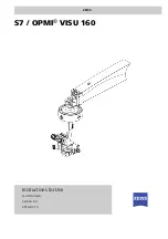 Preview for 1 page of Zeiss S7 / OPMI VISU 160 Instructions For Use Manual