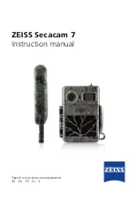Preview for 1 page of Zeiss Secacam 7 Instruction Manual
