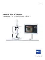 Предварительный просмотр 1 страницы Zeiss SL Imaging Solution Quick Manual